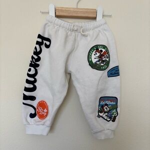 Zara Disney 100 Mickey Joggers 9-12m